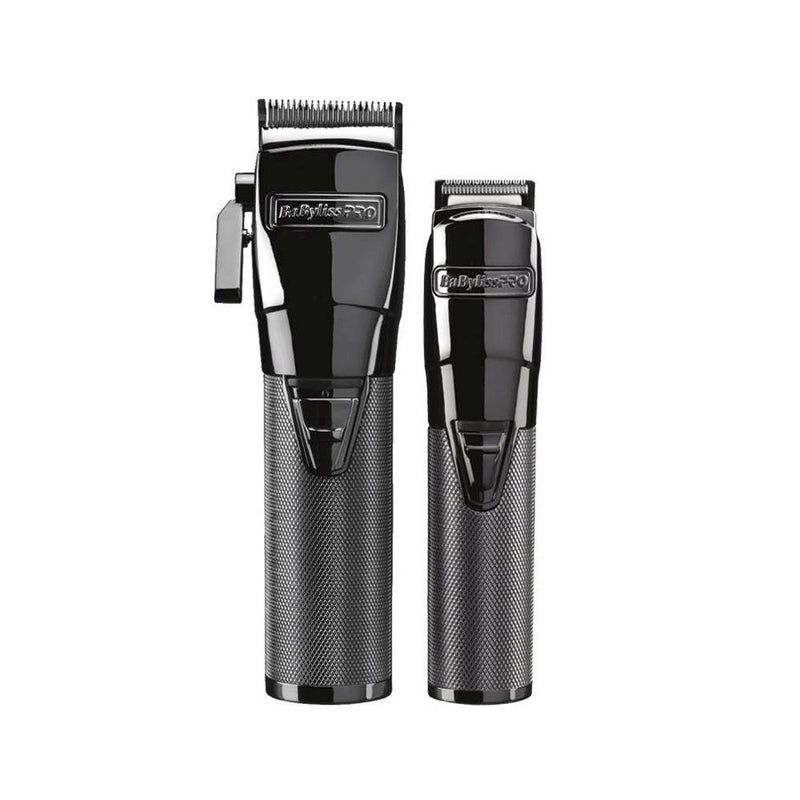 Babyliss Tosatrice Comby Gunsteel Set Clipper+Trimmer