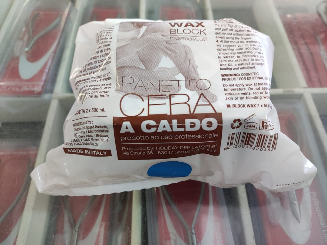 CERA A CALDO HOLIDAY 1KG AZULENE