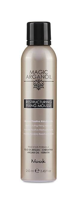 Nook Magic Arganoil Fixative Restructuring Mousse 250ml