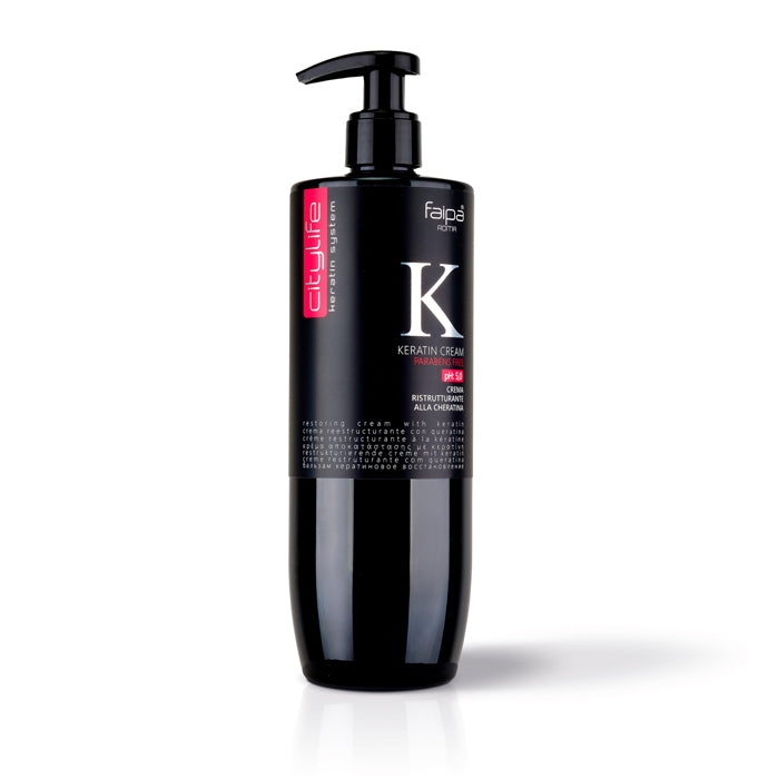 Citylife Keratin Restructuring Cream 500ml Faipa