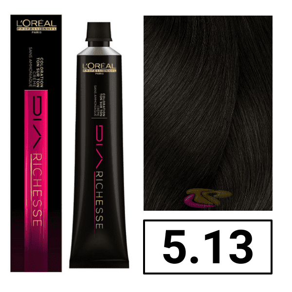 Diarichesse L'Oreal Professional Tintura 50ml 5.13