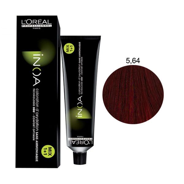 Inoa Tintura 5.64 Castano Chiaro Rosso Rame
