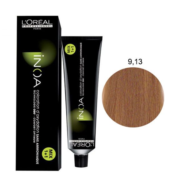 Inoa Tintura 9.13 Biondo Chiarissimo Beige Cenere