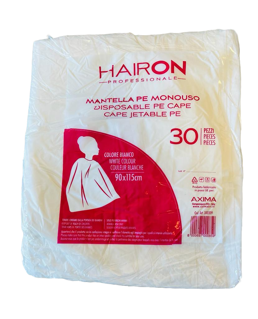 Mantelle Colore Monouso Hair on 30 Pezzi