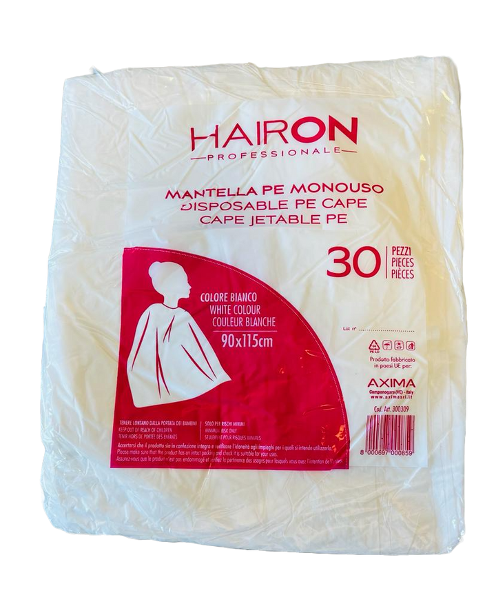 Mantelle Colore Monouso Hair on 30 Pezzi