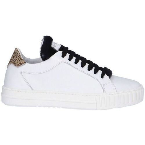 Scarpe Sneakers Donna Bianco/Nero Borbonese