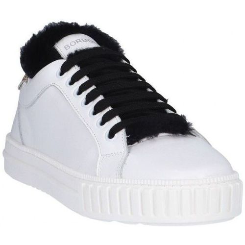 Scarpe Sneakers Donna Bianco/Nero Borbonese