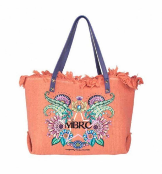 Borsa Massimo Braccialini Mbrc Tessuto Pelle