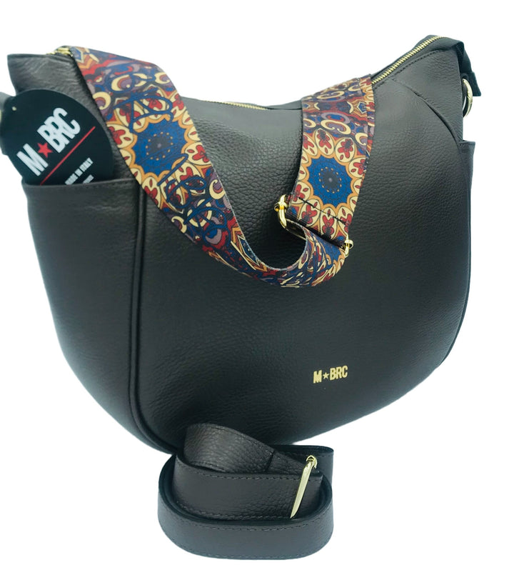 Borsa Massimo Braccialini Mbrc Linea Obona Testa Di Moro