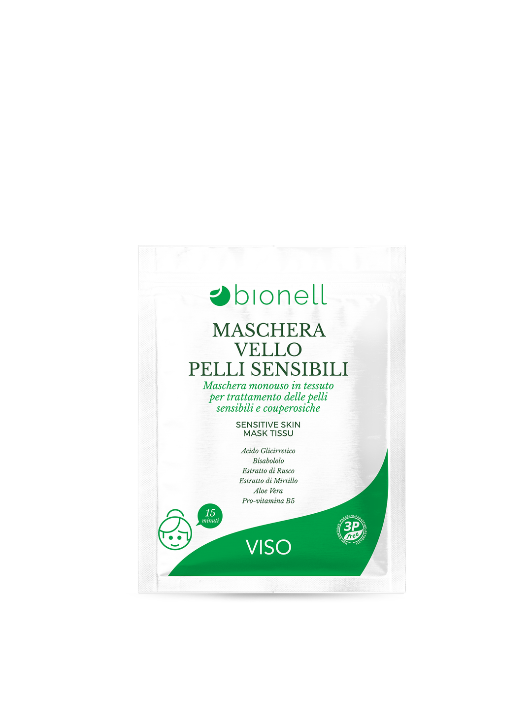 Bionell Maschera Vello Pelli Sensibili 30g