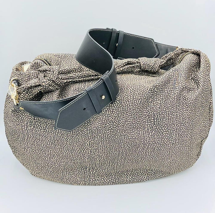 Borsa Borbonese l15 - x11 Natural/Black