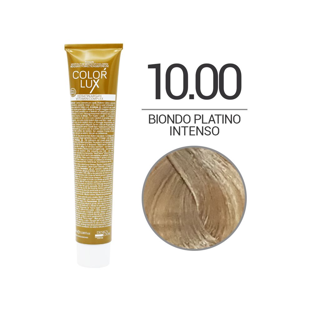 Tintura Color Lux 100ml 10.00 Biondo Platino Intenso