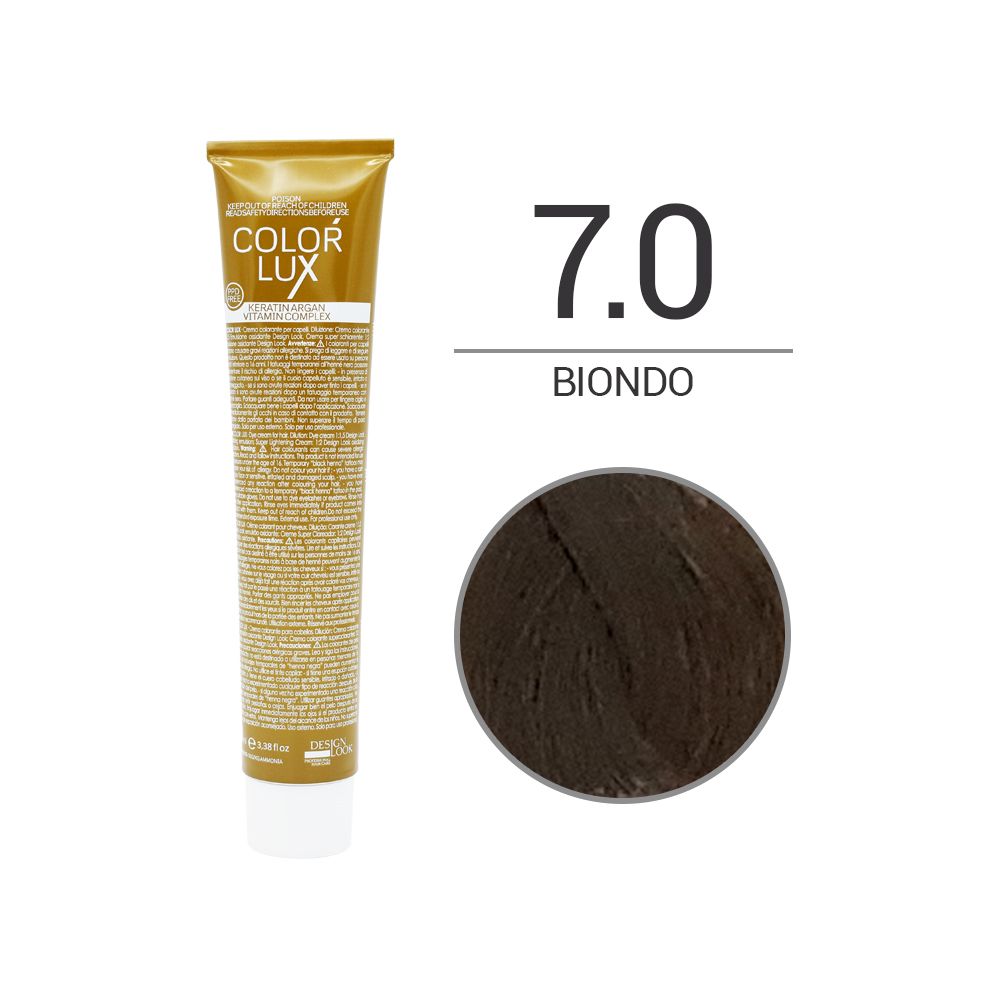 Tintura Color Lux 100ml 7.0 Biondo