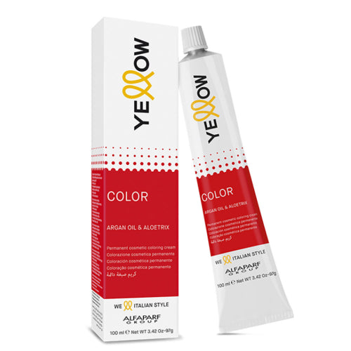 Tintura Yellow Alfaparf 100ml 7.66 Biondo Medio Rosso Intenso